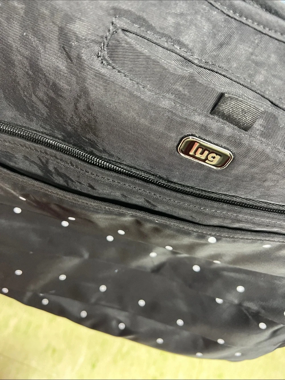 lug Black Polka Dot travel Bag
